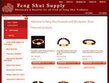 Tablet Screenshot of fengshui-supply.com